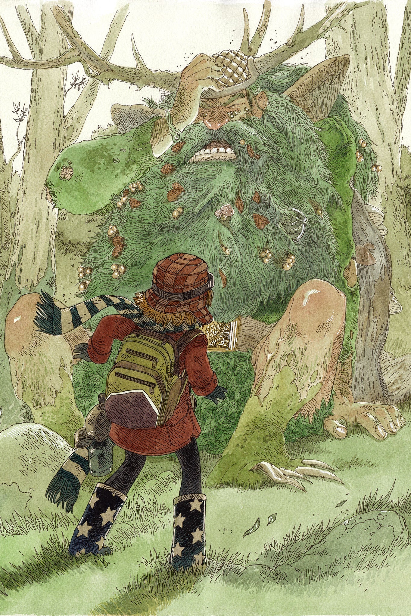 Augie and the Green Knight from SMBC - Webcomic Merchandise