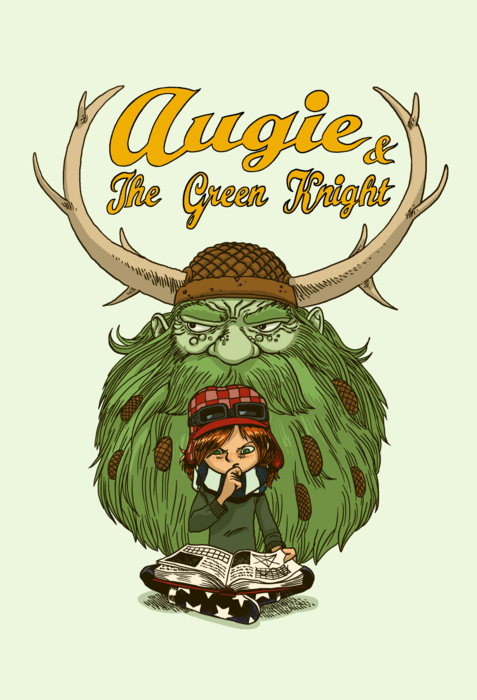Augie and the Green Knight from SMBC - Webcomic Merchandise
