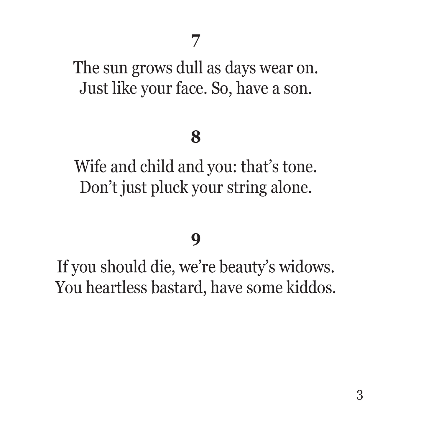 Shakespeare's Sonnets: Abridged Beyond the Point of Usefulness